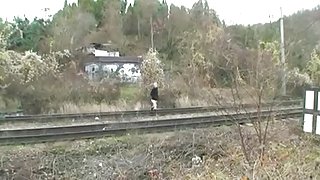 Old Couple Fucking Railway Slut (No Sound)
