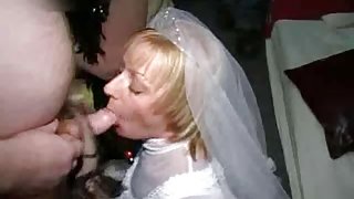 Wedding bukkake